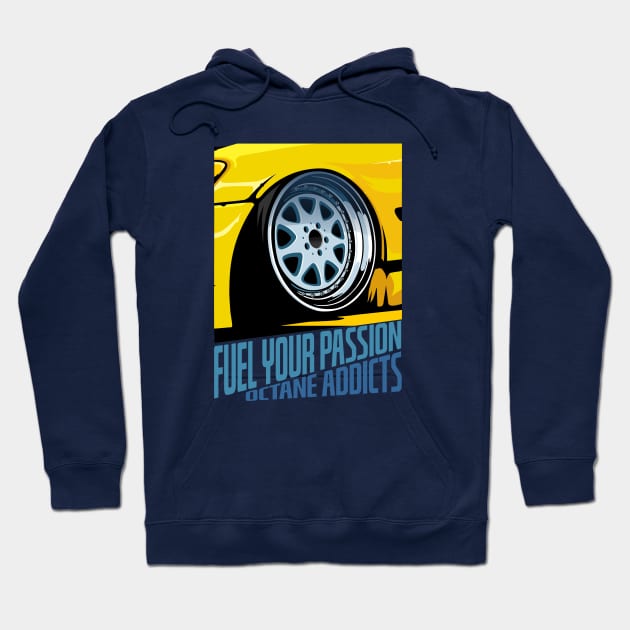 fuel your passion Hoodie by small alley co